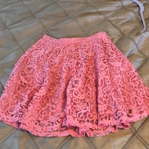 Lace skirt